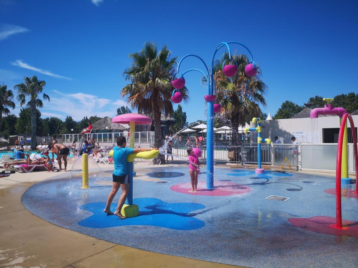 Camping La Carabasse Vias-Plage-T4 Climatise,Tout Confort, Emplacement Calme ! Dış mekan fotoğraf