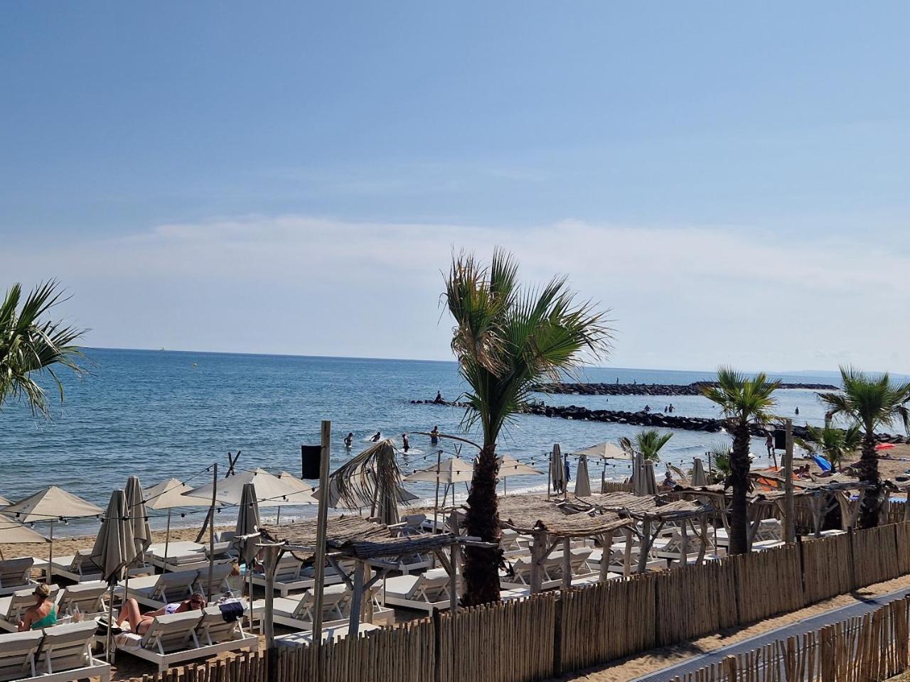Camping La Carabasse Vias-Plage-T4 Climatise,Tout Confort, Emplacement Calme ! Dış mekan fotoğraf