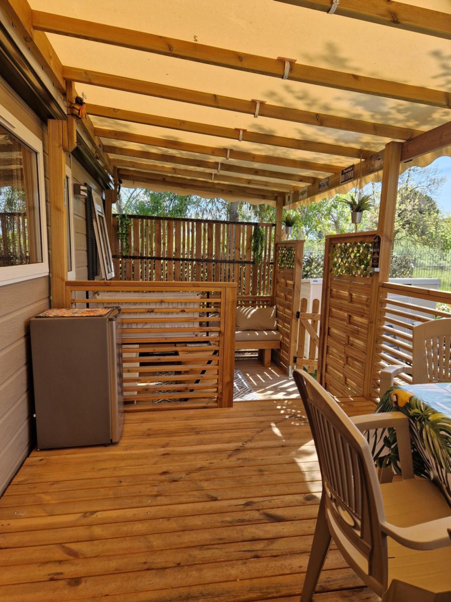 Camping La Carabasse Vias-Plage-T4 Climatise,Tout Confort, Emplacement Calme ! Dış mekan fotoğraf