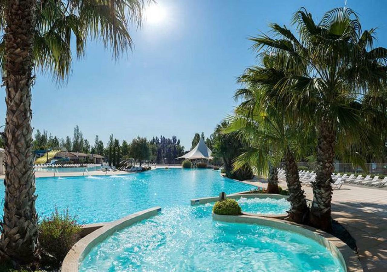 Camping La Carabasse Vias-Plage-T4 Climatise,Tout Confort, Emplacement Calme ! Dış mekan fotoğraf